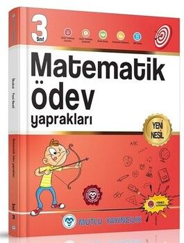 Mutlu Yayıncılık 3. Sınıf Matematik Ödev Yaprakları