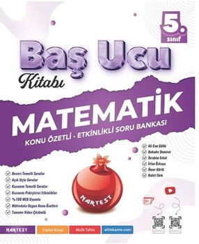 Nartest 5. Sınıf Matematik Baş Ucu Kitabı Maarif Modeli