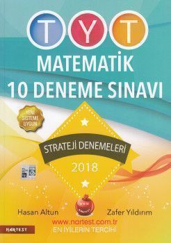  Nartest TYT Matematik 10 Deneme Sınavı