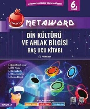 Nartest Yayınları 6. Sınıf Din Kültürü ve Ahlak Bilgisi Metaword Baş Ucu Kitabı