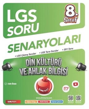 Nartest Yayınları 8. Sınıf LGS Din Kültürü ve Ahlak Bilgisi Soru Senaryoları
