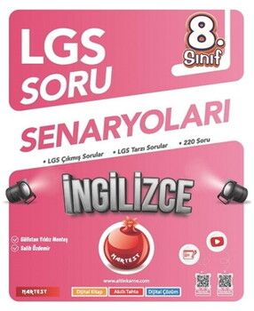 Nartest Yayınları 8. Sınıf LGS İngilizce Soru Senaryoları
