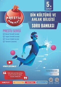 Nartest Yayınları 5. Sınıf Prestij Din Kültürü Ve Ahlak Bilgisi Soru Bankası