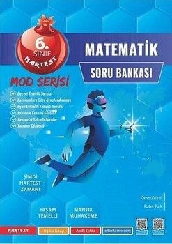 Nartest Yayınları 6. Sınıf Matematik Mod Serisi Soru Bankası
