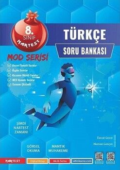 Nartest Yayınları 8. Sınıf Türkçe Mod Serisi Soru Bankası