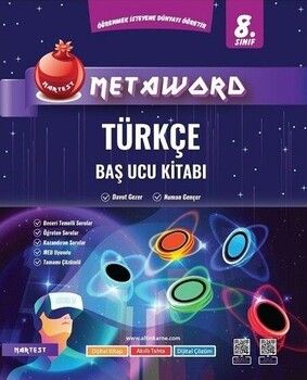  Nartest Yayınları 8. Sınıf Türkçe Metaword Baş Ucu Kitabı