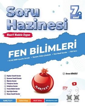 Nartest Yayınları 7. Sınıf Fen Bilimleri Soru Hazinesi