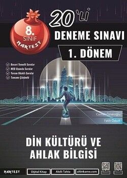 Nartest Yayınları 8. Sınıf Din Kültürü ve Ahlak Bilgisi 1. Dönem Mod 20 Deneme