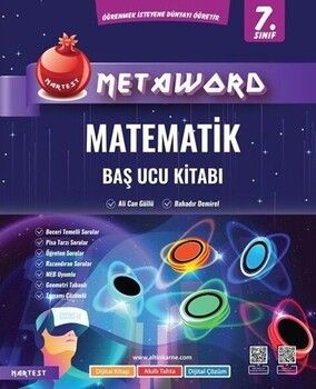 Nartest Yayınları 7. Sınıf Matematik Metaword Baş Ucu Kitabı