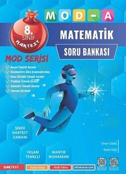 Nartest Yayınları 8. Sınıf Matematik Mod-A Serisi Soru Bankası