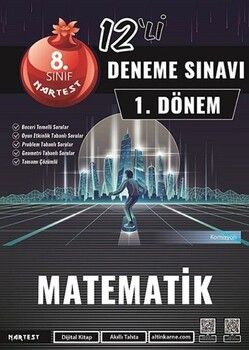 Nartest Yayınları 8. Sınıf Matematik 1. Dönem Mod 12 Deneme