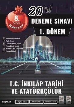 Nartest Yayınları 8. Sınıf T.C. İnkılap Tarihi ve Atatürkçülük 1. Dönem Mod 20 Deneme
