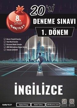 Nartest Yayınları 8. Sınıf İngilizce 1. Dönem Mod 20 Deneme