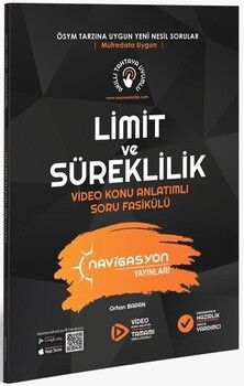 Navigasyon Yayınları Limit ve Süreklilik Konu Anlatımlı Soru Fasikülü