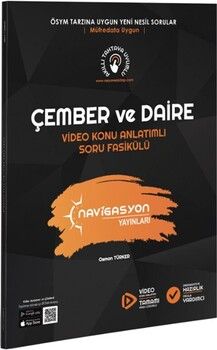 Navigasyon Yayınları TYT AYT Matematik Çember ve Daire Konu Anlatımlı Soru Fasikülü