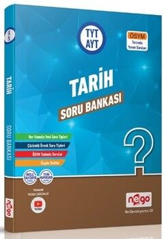 Nego Yayınları TYT AYT Tarih Soru Bankası