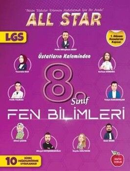 Newton Yayınları 8. Sınıf Fen Bilimleri Üstatların Kaleminden 1.Dönem 10 Süreç Değerlendirme Denemesi