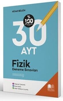 Nihat Bilgin Yayınları AYT Fizik 30 Deneme