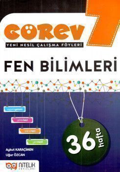  Nitelik Yayınları 7. Sınıf Fen Bilimleri Görev Yeni Nesil Çalışma Föyleri