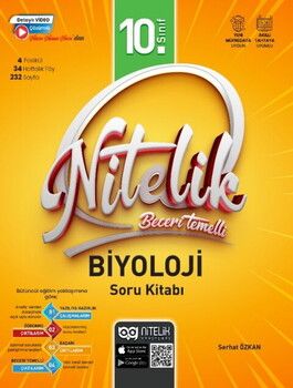 Nitelik Yayınları 10. Sınıf Biyoloji Beceri Temelli Soru Kitabı