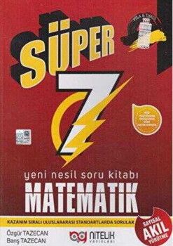 Nitelik Yayınları 7. Sınıf Matematik Süper Yeni Nesil Soru Kitabı