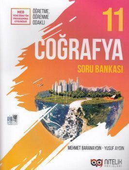 Nitelik Yayınları 11. Sınıf Coğrafya Soru Bankası
