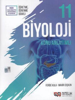  Nitelik Yayınları 11. Sınıf Biyoloji Konu Anlatımlı