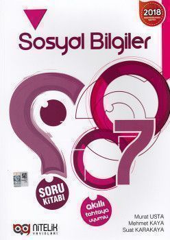  Nitelik Yayınları 7. Sınıf Sosyal Bilgiler Soru Kitabı