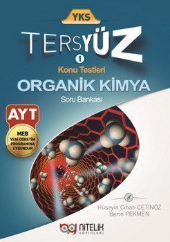  Nitelik Yayınları AYT Tersyüz Organik Kimya Soru Bankası