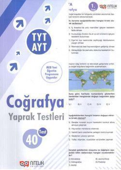  Nitelik Yayınları TYT AYT Coğrafya Yaprak Testleri