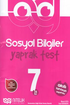 Nitelik Yayınları 7. Sınıf Sosyal Bilgiler Yaprak Test