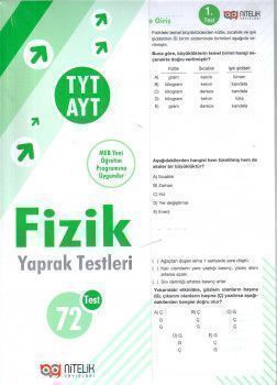 Nitelik Yayınları TYT AYT Fizik Yaprak Testleri