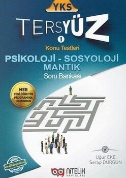 Nitelik Yayınları TYT AYT Psikoloji Sosyoloji Mantık Tersyüz Soru Bankası