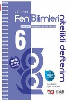 Nitelik Yayınları 6. Sınıf Fen Bilimleri Nitelikli Defterim