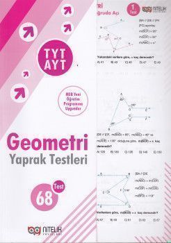 Nitelik Yayınları TYT AYT Geometri 68 Yaprak Test