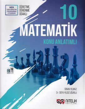 Nitelik Yayınları 10. Sınıf Matematik Konu Anlatımlı