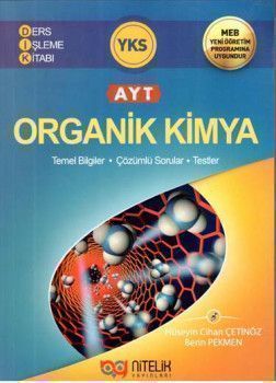 Nitelik Yayınları AYT Organik Kimya Ders İşleme Kitabı
