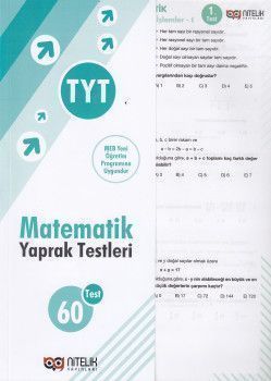 Nitelik Yayınları TYT Matematik 60 Yaprak Test