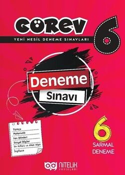 Nitelik Yayınları 6. Sınıf Görev 6 Sarmal Deneme