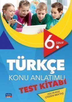 Nobel Sınav Yayınları 6. Sınıf Türkçe Konu Anlatımlı Test Kitabı