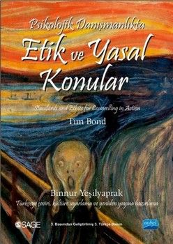 Nobel Yayınları Psikolojik Danışmanlıkta Etik ve Yasal Konular