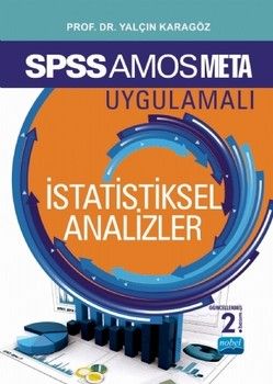 Nobel Yayınları SPSS 23 ve AMOS 23 Uygulamalı İstatiksel Analizler