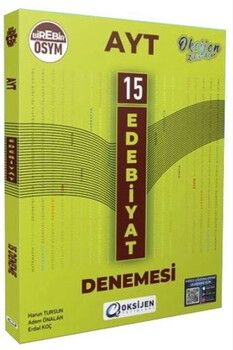 Oksijen Yayınları AYT Edebiyat 15 Branş Denemesi