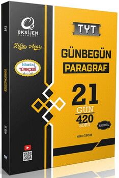 Oksijen Yayınları TYT Günbegün Paragraf Soru Bankası