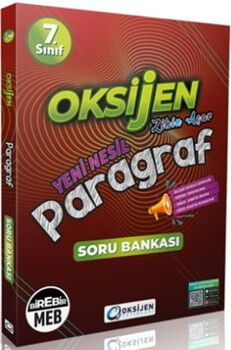 Oksijen Yayınları 7. Sınıf Paragraf Oksijen Soru Bankası