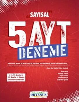  Okyanus Yayınları AYT Sayısal 5 Deneme