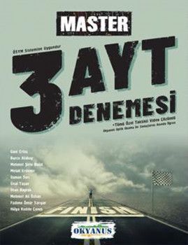Okyanus Yayınları AYT Master 3 Denemesi