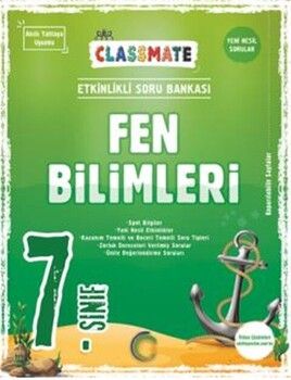 Okyanus Yayınları 7. Sınıf Classmate Fen Bilimleri Soru Bankası