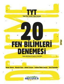 Okyanus Yayınları TYT Fen Bilimleri 20 Denemesi