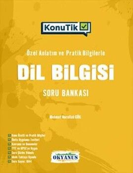 Okyanus Yayınları TYT KonuTik Dil Bilgisi Soru Bankası